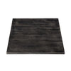 Bolero Pre-drilled Square Tabletop Vintage Black 700mm - CY969 Wood Effect Table Tops Bolero   