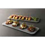 Churchill Raku Rectangular Tiles Topaz Blue 140 x 376mm (Pack of 4) - CY989 Churchill Super Vitrified Churchill   