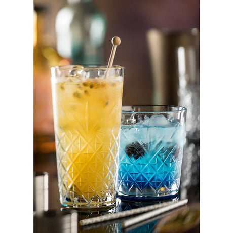 Utopia Timeless Vintage Stackable Hiball Glasses 450ml (Pack of 12) - CZ033 Arcoroc Hi Balls and Tumblers Utopia   