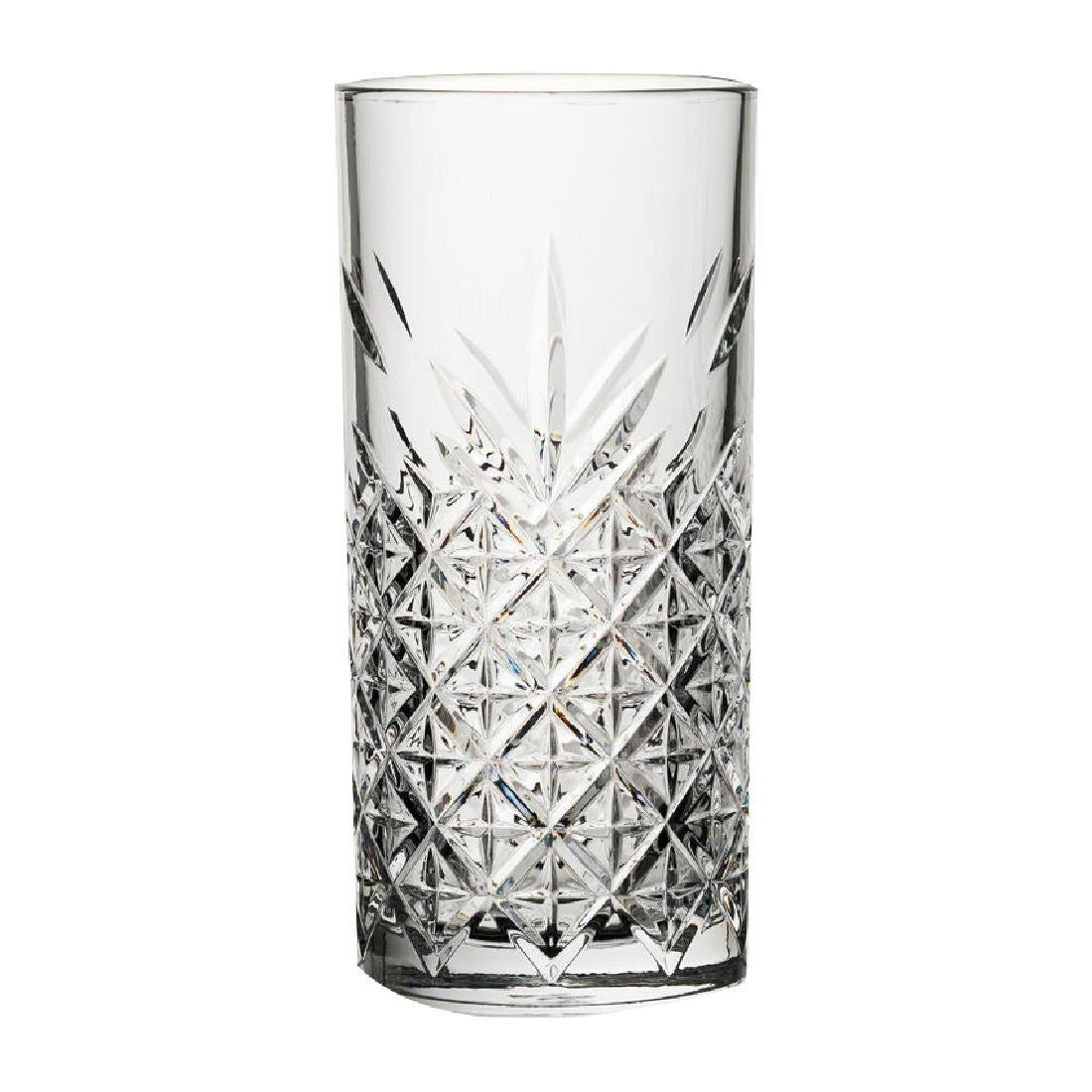 Utopia Timeless Vintage Long Drink Glasses 370ml (Pack of 12) - CZ038 Arcoroc Hi Balls and Tumblers Utopia   