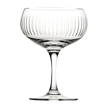 Utopia Raffles Lines Coupe Glasses 160ml (Pack of 6) - CZ055 Champagne Glasses Utopia   