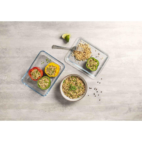 Pyrex Pure Glass Food Storage Container 1.6Ltr - CZ081  Pyrex   