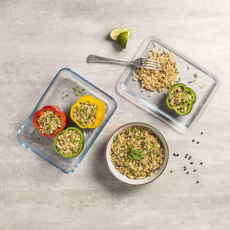 Pyrex Pure Glass Food Storage Container 2.7Ltr - CZ082  Pyrex   