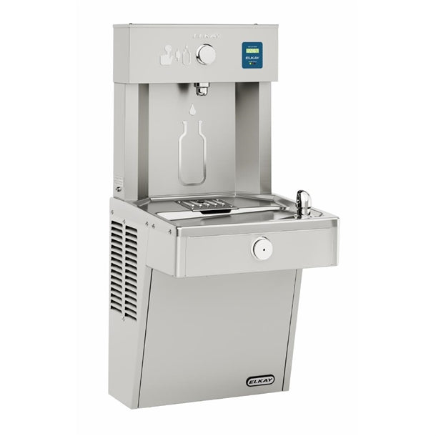 Elkay Vandal Resistant Combination Water Bottle Filling Station LVRC8WS2K - CZ093  Elkay   