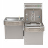 Elkay EZH20 Filtered Water Bottle Filling Station with Bi-Level Cooler LZSTL8WSS2K - CZ094  Elkay   
