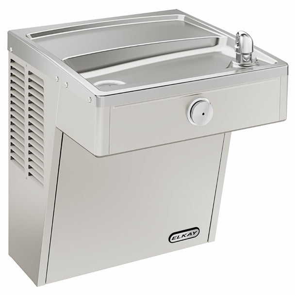 Elkay Wall Mounted Single ADA Vandal Resistant Stainless Water Fountain VRCDS - CZ098  Elkay   