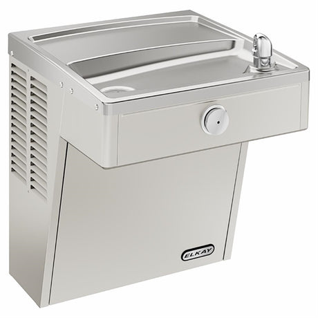 Elkay Wall Mounted Single ADA Vandal Resistant Stainless Water Fountain VRCDS - CZ098  Elkay   