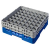 Cambro Camrack Blue 49 Compartments Max Glass Height 120mm - CZ118  Cambro   