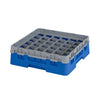 Cambro Camrack Blue 36 Compartments Max Glass Height 92mm - CZ122  Cambro   