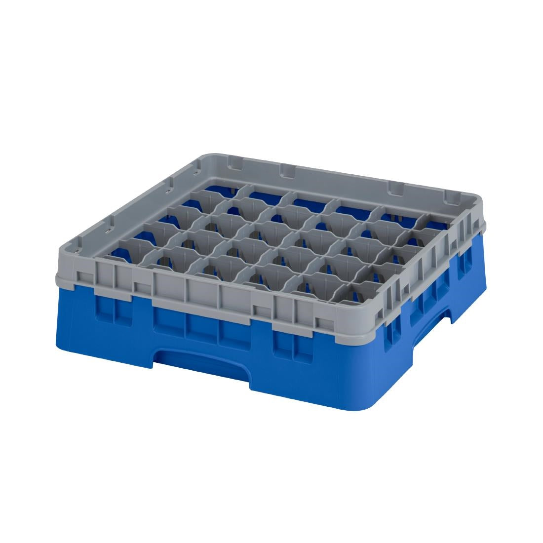 Cambro Camrack Blue 36 Compartments Max Glass Height 92mm - CZ122  Cambro   