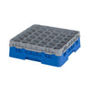 Cambro Camrack Blue 36 Compartments Max Glass Height 279mm - CZ123  Cambro   