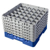 Cambro Camrack Blue 36 Compartments Max Glass Height 298mm - CZ132  Cambro   