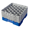 Cambro Camrack Blue 30 Compartments Max Glass Height 215mm - CZ136  Cambro   