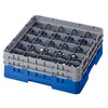 Cambro Camrack Blue 25 Compartments Max Glass Height 133mm - CZ141  Cambro   