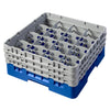 Cambro Camrack Blue 16 Compartments Max Glass Height 174mm - CZ163  Cambro   