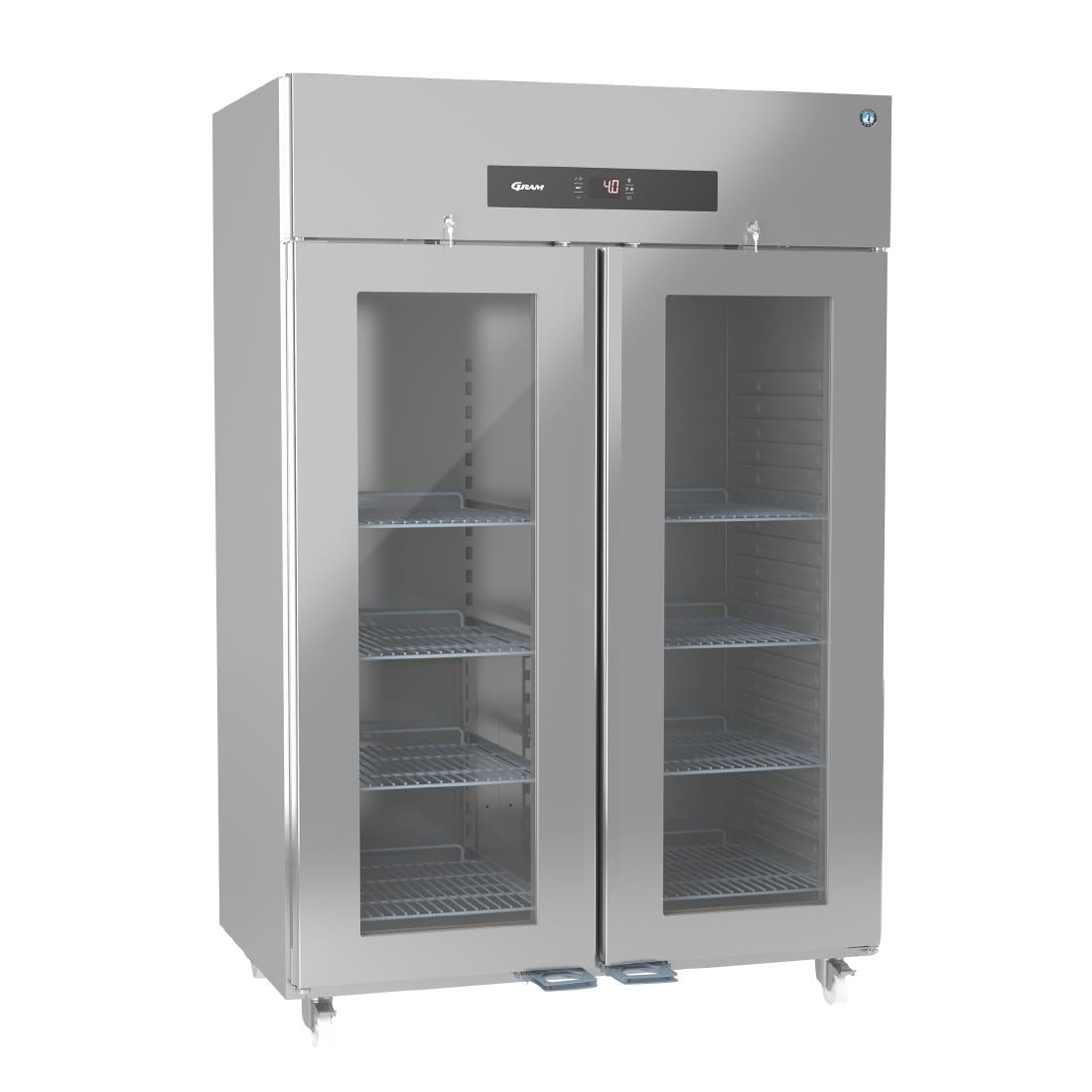 Hoshizaki Premier Double Glass Door Refrigerator 2/1 Gastronorm KG140CU - CZ236  Hoshizaki   