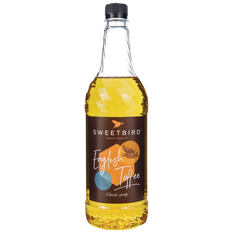 Sweetbird English Toffee Classic Syrup 1Ltr - CZ253  Sweetbird   