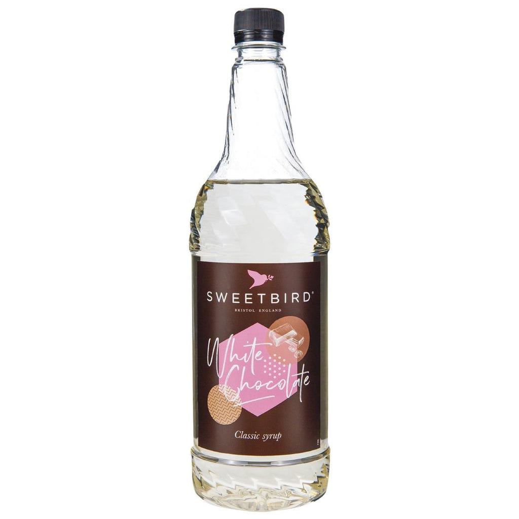 Sweetbird White Chocolate Classic Syrup 1Ltr - CZ258  Sweetbird   