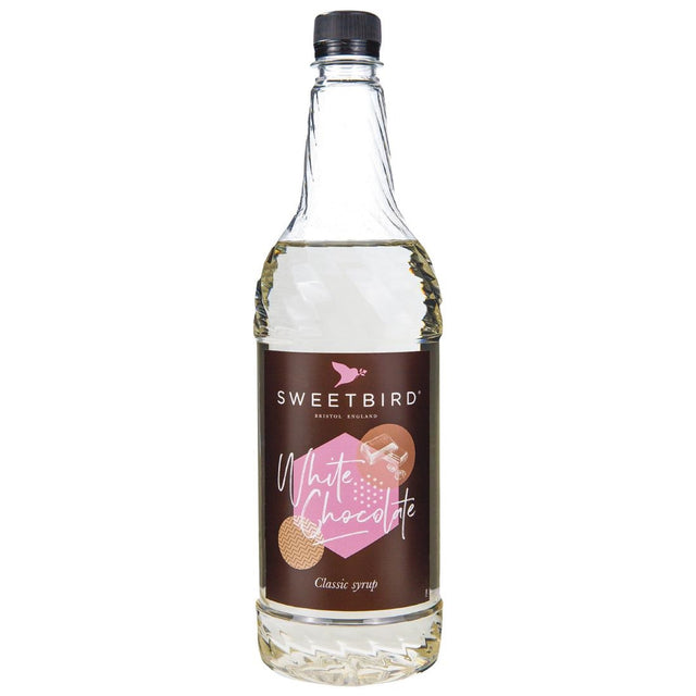 Sweetbird White Chocolate Classic Syrup 1Ltr - CZ258  Sweetbird   