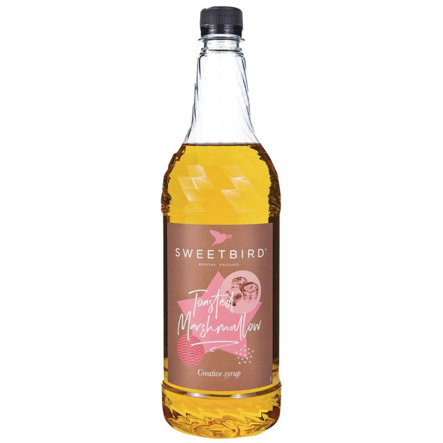 Sweetbird Toasted Marshmallow Creative Syrup 1Ltr - CZ264  Sweetbird   