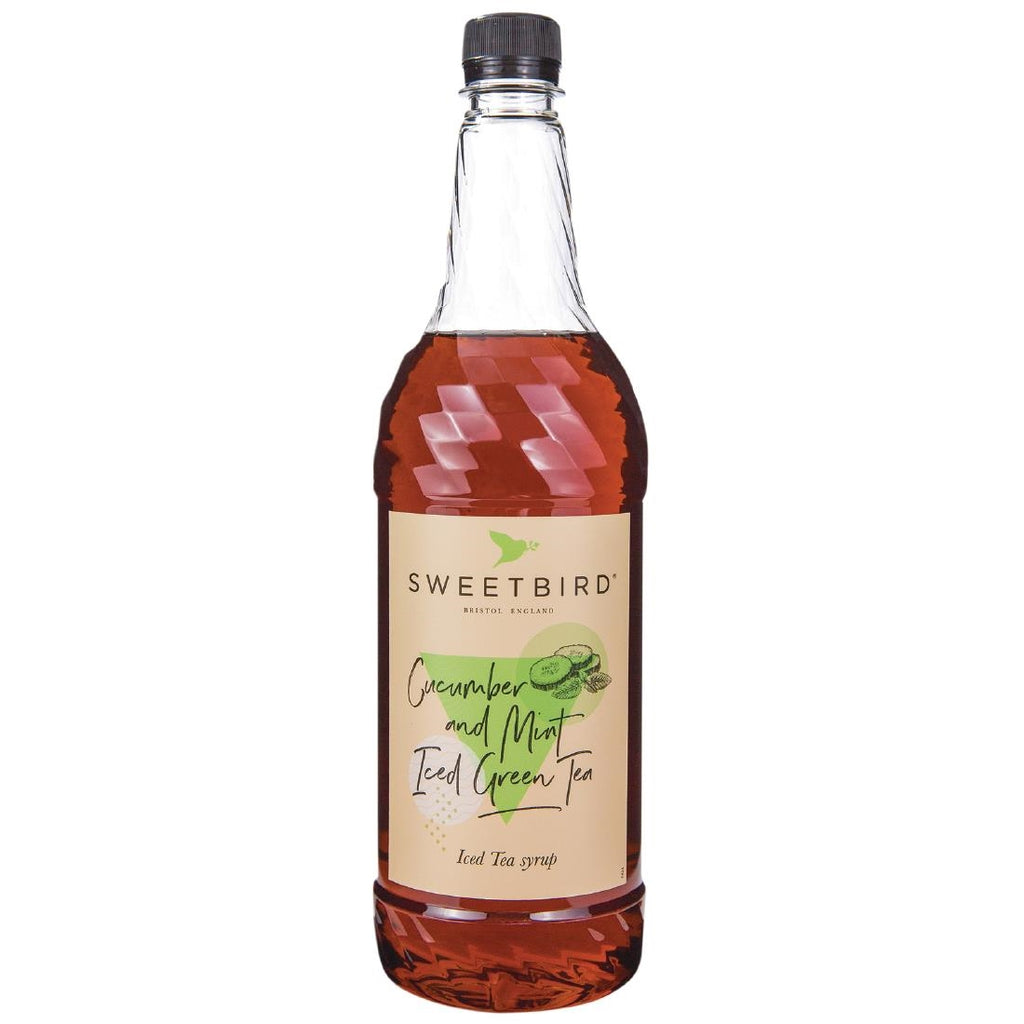 Sweetbird Cucumber & Mint Green Tea Syrup 1Ltr - CZ266  Sweetbird   