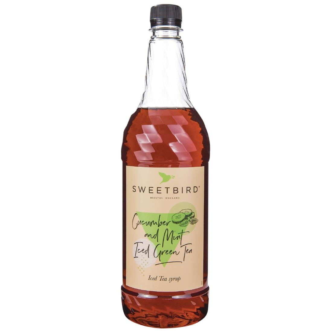 Sweetbird Cucumber & Mint Green Tea Syrup 1Ltr - CZ266  Sweetbird   