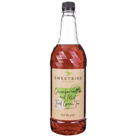 Sweetbird Cucumber & Mint Green Tea Syrup 1Ltr - CZ266  Sweetbird   