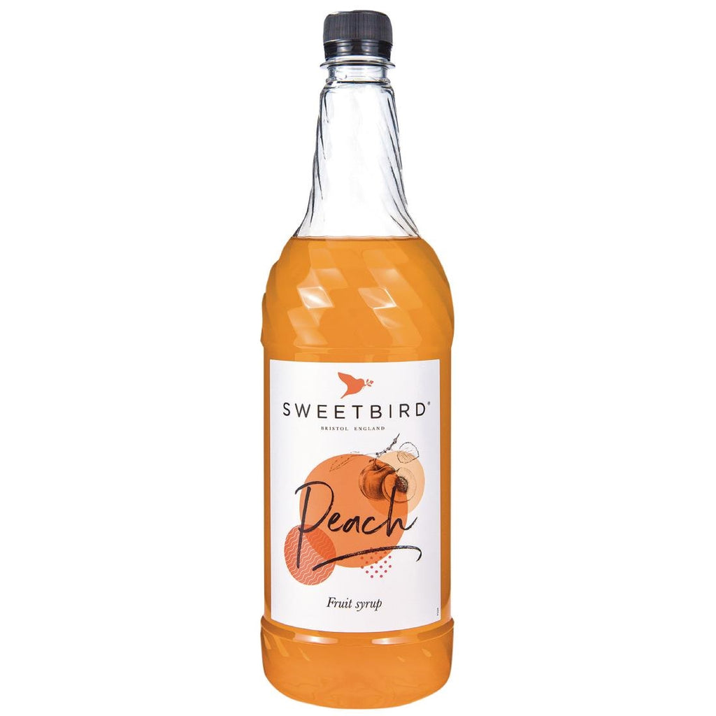 Sweetbird Peach Fruit Syrup 1Ltr - CZ276  Sweetbird   