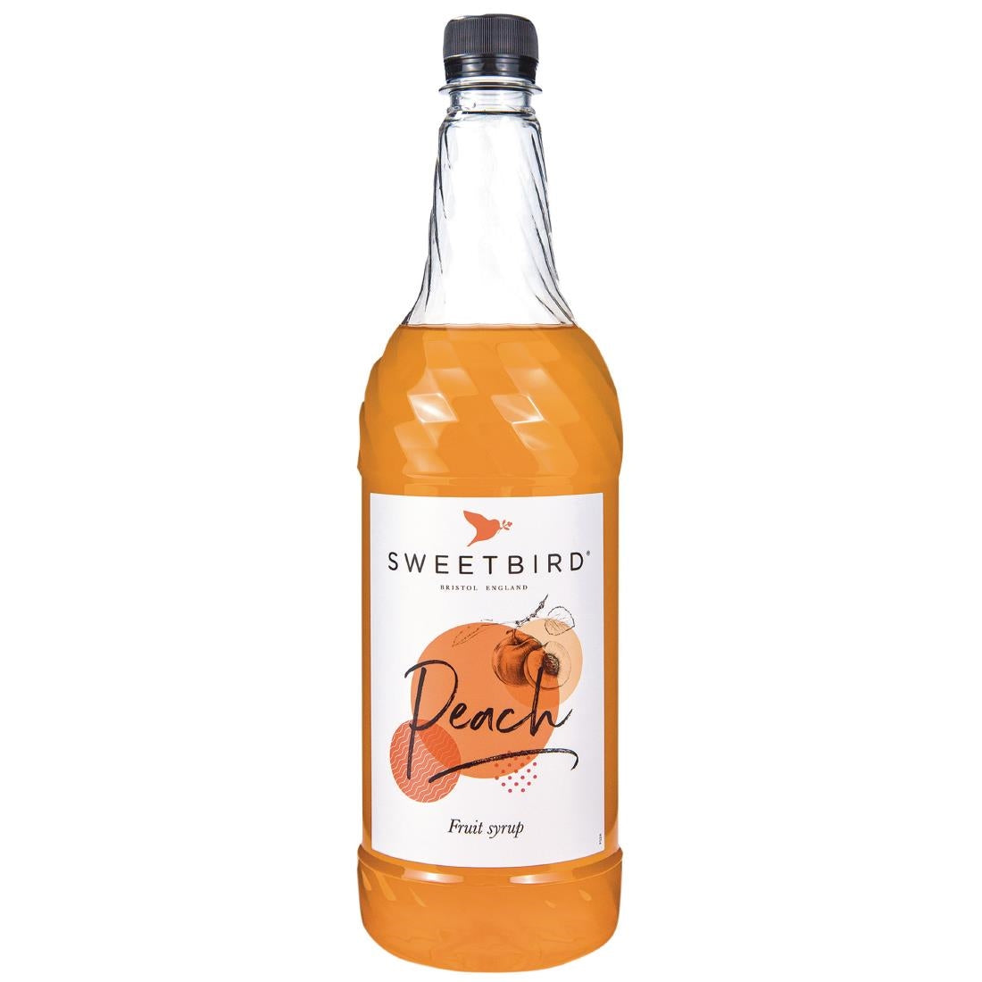Sweetbird Peach Fruit Syrup 1Ltr - CZ276  Sweetbird   