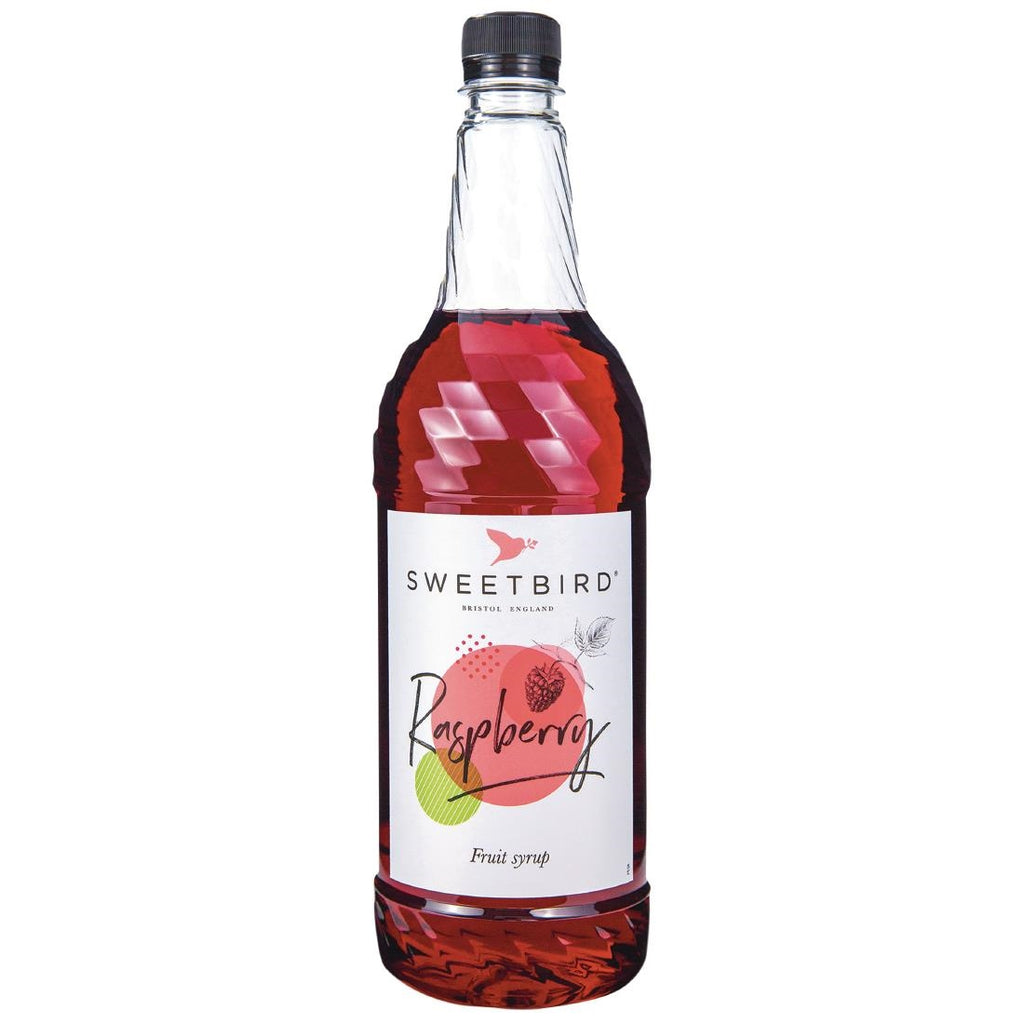 Sweetbird Raspberry Fruit Syrup 1Ltr - CZ277  Sweetbird   
