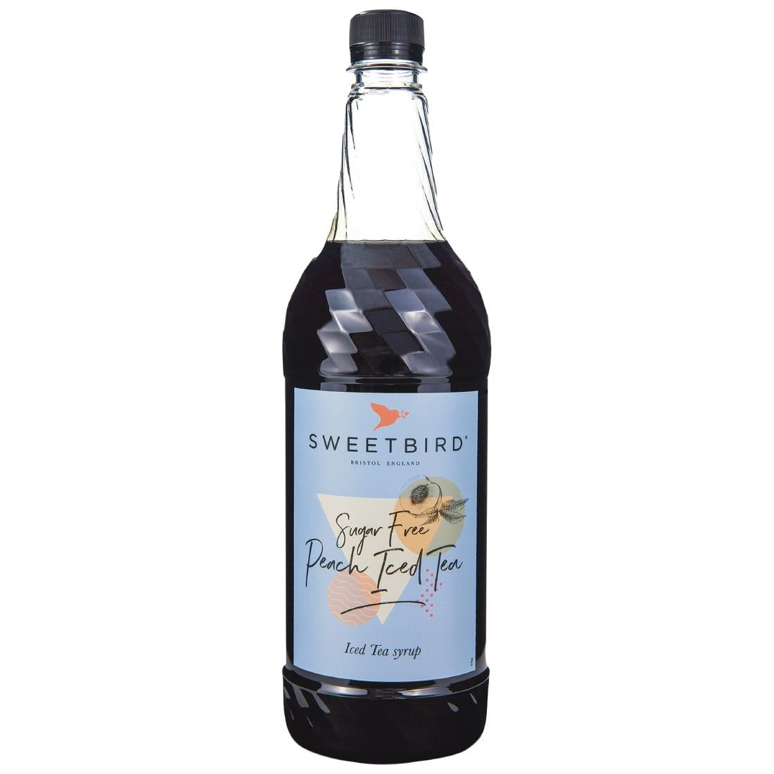 Sweetbird Peach Iced Tea Sugar-Free Syrup 1Ltr - CZ283  Sweetbird   