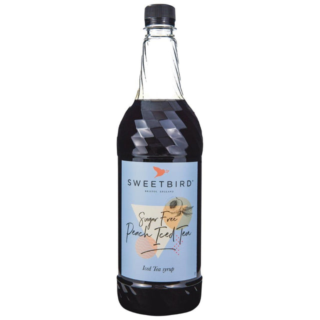 Sweetbird Peach Iced Tea Sugar-Free Syrup 1Ltr - CZ283  Sweetbird   