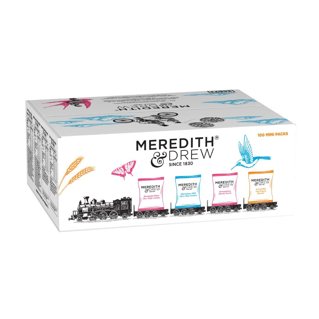 Meredith & Drew Premium Assorted Biscuits 4 Variants (Pack of 100 x 2) - CZ294  Meredith & Drew   
