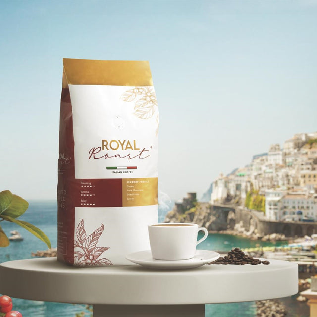 Royal Roast Whole Coffee Beans 1 x 1kg - CZ296  Royal Roast   