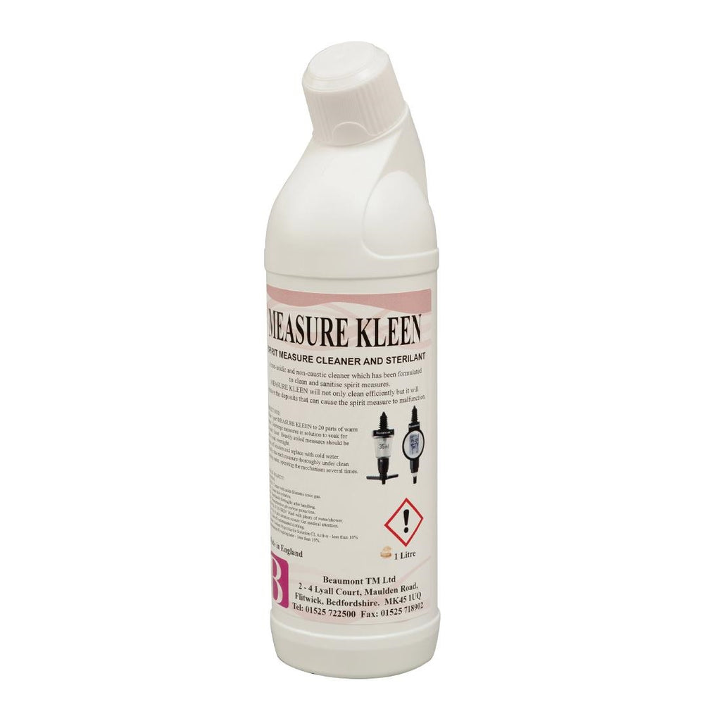 Beaumont Liquid Measure Cleaner 1Ltr (Pack of 6) - CZ300  Beaumont   