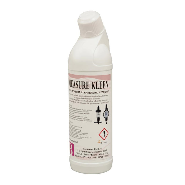 Beaumont Liquid Measure Cleaner 1Ltr (Pack of 6) - CZ300  Beaumont   