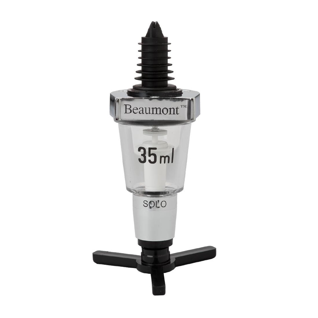 Beaumont Chrome Solo Spirit Measure 35ml - CZ321  Beaumont   