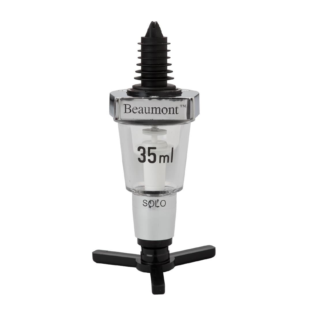 Beaumont Chrome Solo Spirit Measure 35ml - CZ321  Beaumont   