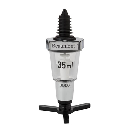 Beaumont Chrome Solo Spirit Measure 35ml - CZ321  Beaumont   