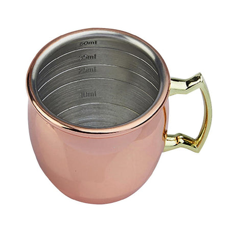 Beaumont Copper Curved Jigger 25ml/50ml - CZ346  Beaumont   