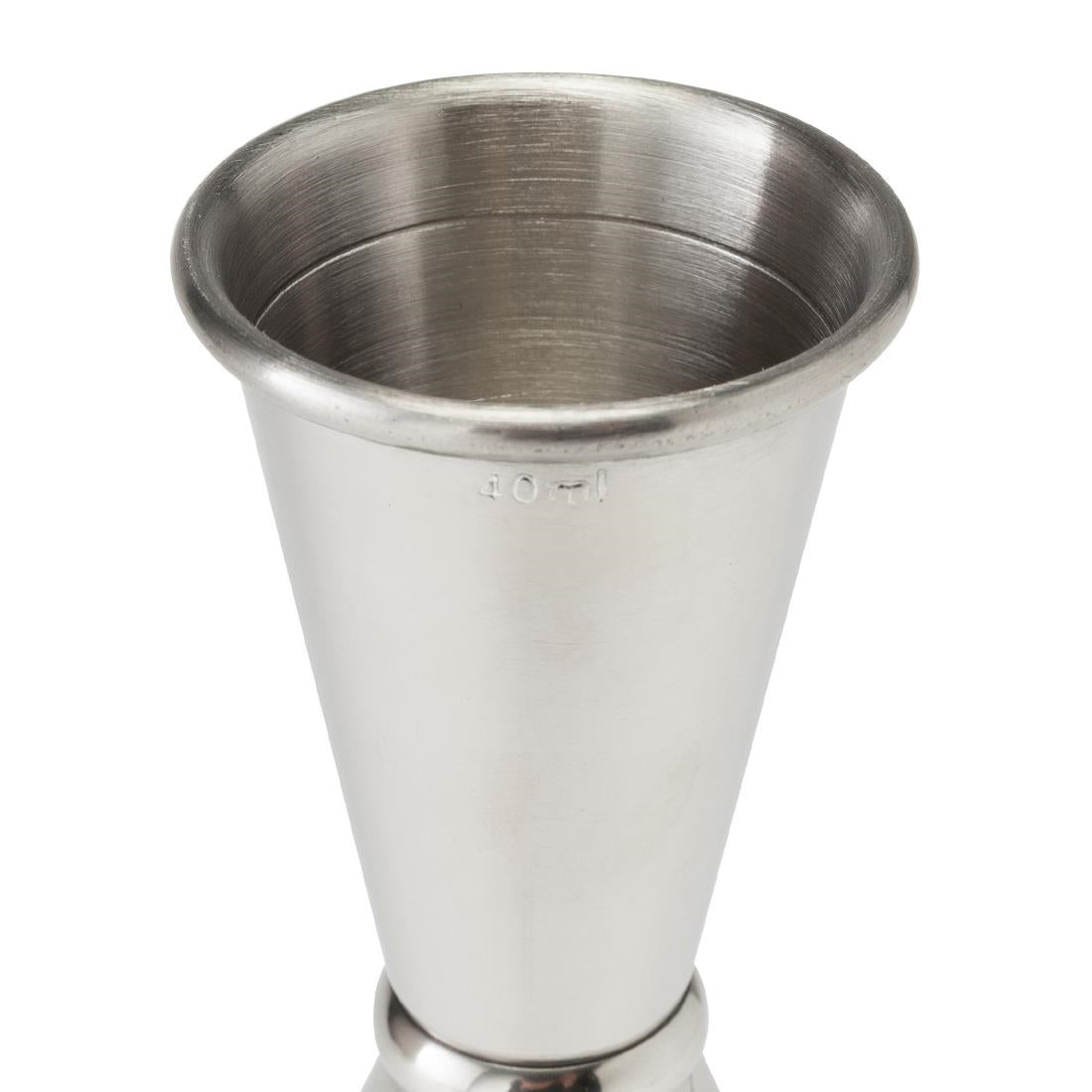 Beaumont Stainless Steel Banded Jigger Measure 20ml/40ml - CZ350  Beaumont   