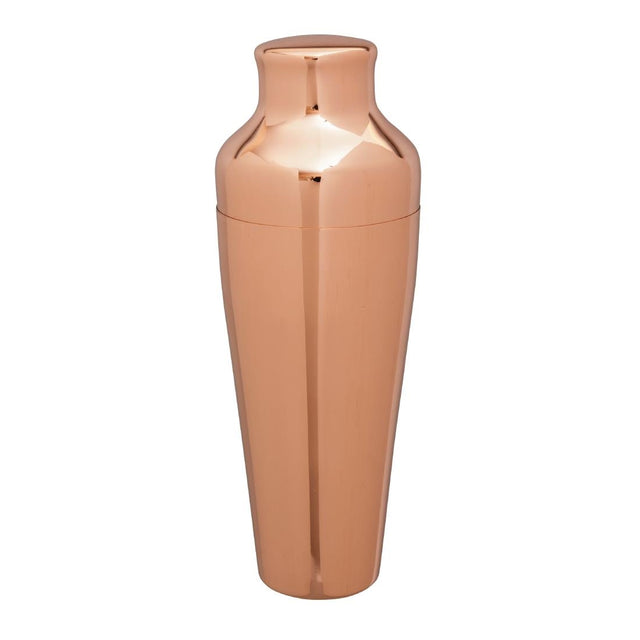 Beaumont Copper Plated Two Piece Art Deco Shaker - CZ397  Beaumont   