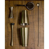 Beaumont Mezclar Throwing Strainer Antique Brass Plated - CZ408  Beaumont   
