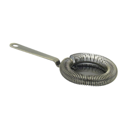 Beaumont Mezclar Throwing Strainer Antique Brass Plated - CZ408  Beaumont   