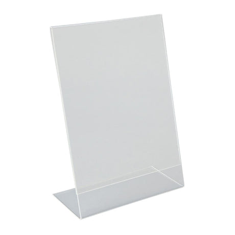 Beaumont Perspex Menu Holder Angled A5 - CZ421  Beaumont   