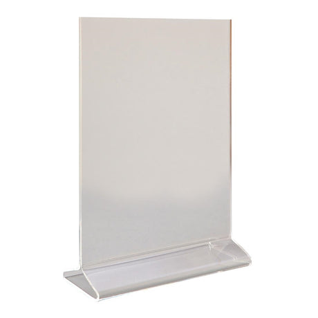 Beaumont Perspex Menu Holder Vertical A5 - CZ422  Beaumont   