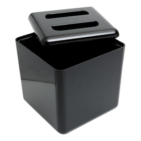 Beaumont Insulated Square Ice Bucket Black - CZ454  Beaumont   