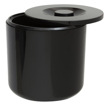 Beaumont Insulated Round Ice Bucket Black - CZ455  Beaumont   