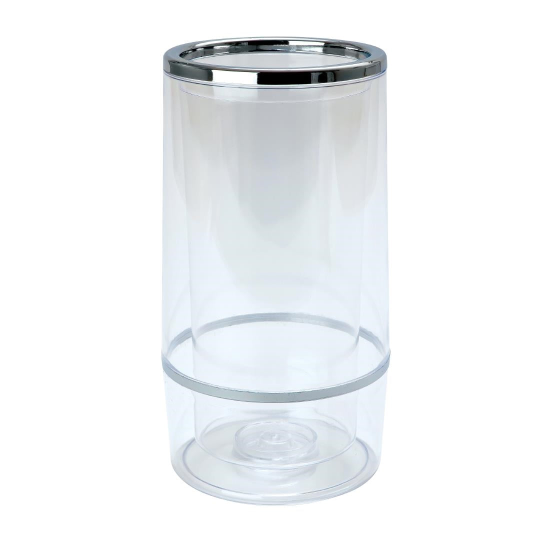 Beaumont Plastic Wine Cooler Clear - CZ456  Beaumont   