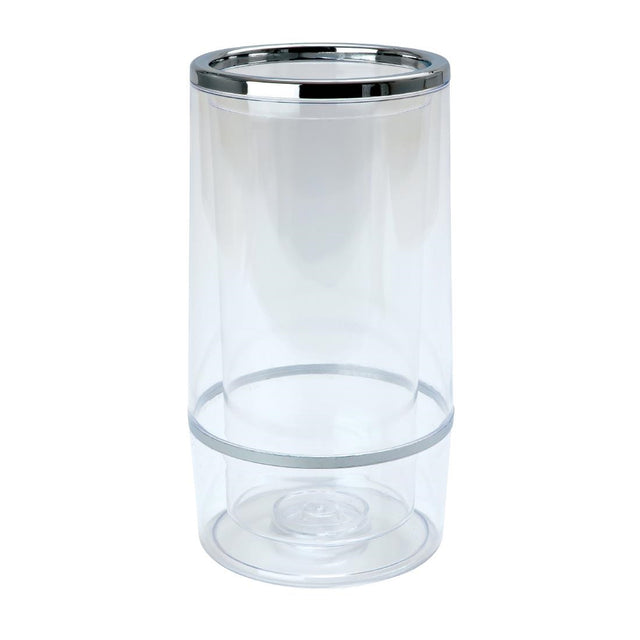 Beaumont Plastic Wine Cooler Clear - CZ456  Beaumont   